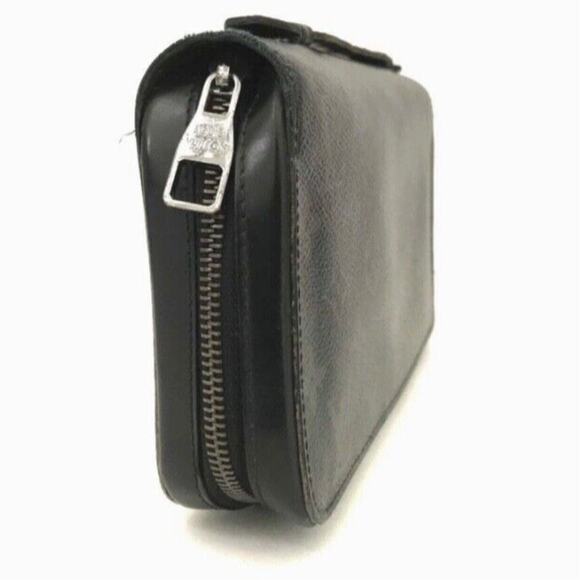 Authentic Louis Vuitton LV Monogram Eclipse XL Zip Around Travel Long Wallet - Picture 2 of 8